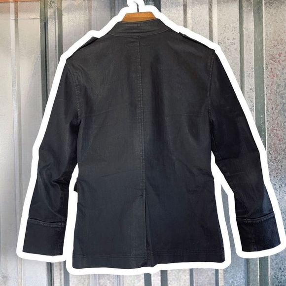 Vintage juicy couture men’s military style denim jacket - Picture 7 of 11